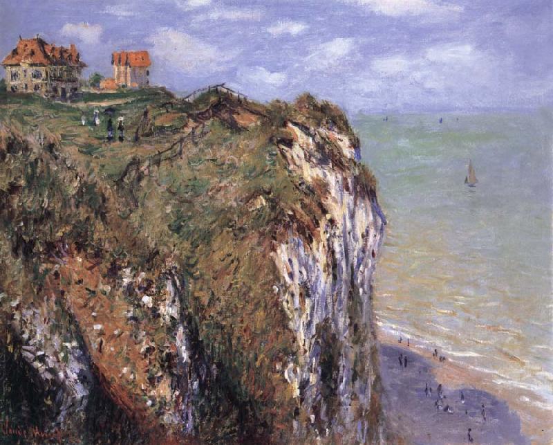 Claude Monet The Cliff at Dieppe